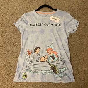 Disney Little Mermaid Tee - Size XS